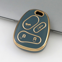 Étui de protection pour clé de voiture en TPU souple de qualité supérieure pour Chevrolet JMC GMC Cadillac Ford Hummer, porte-clés, sac à clés, accessoires Chevy