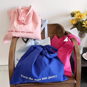 Fashion <b>Hot</b> <b>pink</b> Oversized Large Grocery Women Weekend Grocery 100% Canvas Shopping Gym Tote <b>Handbag</b> - Product Image 5