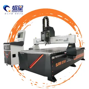 Superstar CNC 3kw HQD water cooling spindle steppe motor DSP system wood cnc machine