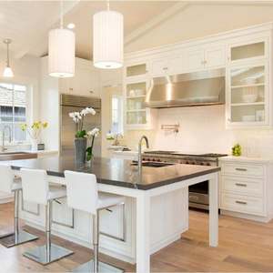 PA Prefabricated <b>Small</b> Counter Movable Portable Marble <b>Kitchen</b> Island Solid Wood <b>Cabinets</b> - Product Image 1