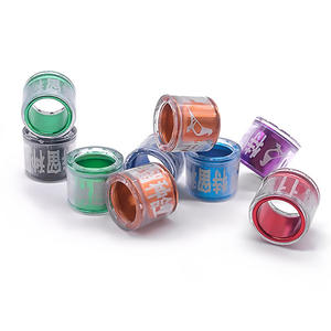 OEM Fabrikant van Vogel- en Duivenringen Sale 2024 Meerkleurige Duivenpootring ID 8mm - Product Image 4