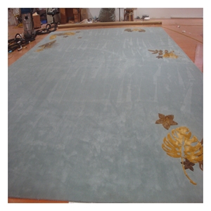 Tùy Chỉnh Thiết Kế Phòng Khách Ấm Áp Tay <span class=keywords><strong>Tufted</strong></span> Tre Thảm Lụa Với Cao Đống Dày Thảm Và Thảm - Product Image 5