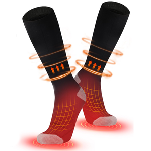 OEM/ODM Chaussettes de sport Hommes/Femmes Chaussettes chauffantes chauffantes Chauffage rapide Chaussettes thermiques <span class=keywords><strong>électrique</strong></span>s pour le <span class=keywords><strong>vélo</strong></span> Loisirs quotidiens Pique-nique - Product Image 1