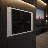 Système audio home cinéma VANT SP406, système de sonorisation mural pour restaurant et salon de beauté, haut-parleur plat publicitaire 600W