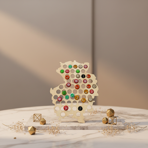 Supporto per Birra a Forma di Mappa del Mondo in Legno Ecologico Personalizzato, Tema Amore, Regalo per Pasqua e Festa del Papà, Decorazione da Parete - Product Image 6