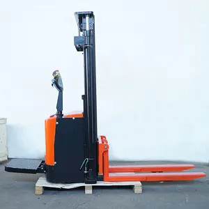 Pallet elettrico completo dell'impilatore di auto sollevamento 1000kg 1500kg 2000kg nuovo carrello elevatore idraulico dell'impilatore del walkie