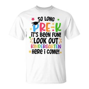 Camiseta de graduación Pre K para niños, diseño divertido de transición al jardín de infantes, color blanco, 100% algodón, unisex, talla S M L XL - Product Image 2