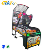 Machine de jeu d'arcade de basket-ball de luxe en métal de haute qualité, à monnayeur