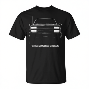 Camiseta con silueta de la parrilla delantera de Ck Truck Gmt400 88-98 Obs - Product Image 2