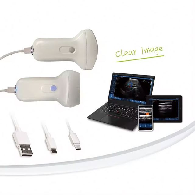 SY-AU04C Handheld USB&WIFI Wired Probe Type Color Doppler Pocket Ultrasound Scanner Portable Wireless Ultrasound