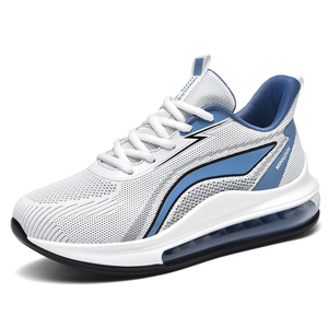 Piccolo Logo del marchio MOQ basso personalizzato moda uomo Sneakers Casual suola intera cuscino d'aria <span class=keywords><strong>scarpe</strong></span> da corsa sportive lavorate a maglia leggere per uomo - Product Image 3