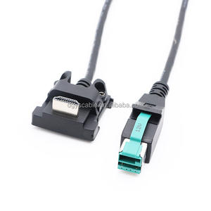 12V pour alimentation câble USB gaine PVC connecteur mâle-mâle <span class=keywords><strong>3M</strong></span> pour équipement de Machine POS - Product Image 4