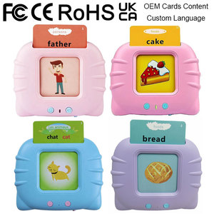 Cartes Flash Parlantes ODM OEM, Jouets Éducatifs à Domicile, Machine d'Apprentissage, Cartes Flash <span class=keywords><strong>pour</strong></span> Enfants et Tout-Petits, Anglais - Product Image 1