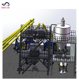Línea de Producción de Mortero Seco Modular con Diseño de Ahorro Energético para el <span class=keywords><strong>Mercado</strong></span> de la Construcción Global - Product Image 3