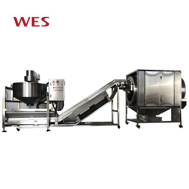 New Big Capacity High Productivity Automatic Industrial Caramel Popcorn Maker for Bakery Use