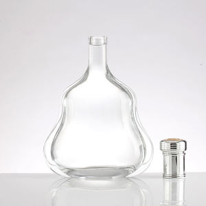 Personalizado 500ml 750ml 1000ml Botella de vidrio de licor Whisky Vodka Brandy Tequila <span class=keywords><strong>Gin</strong></span> Rum Spirit XO Forma única Embalaje de lujo - Product Image 1