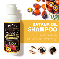 Sampo Rambut PLOG Batana Oil 100ml Ekstrak Tumbuhan Alami Perawatan Rambut Bernutrisi Sampo Pelembap Mendalam OEM ODM Pasokan Grosir