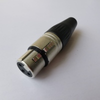 Connecteur de microphone XLR XT60 à 3 broches Prise audio à angle droit 2A/5A Courant nominal Prise mâle-femelle Cuivre Nickel Contacts Aluminium