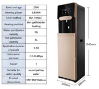 Distributeur d'eau personnalisable à succès – Eau froide prête à boire, système de filtration multiple avec traitement RO