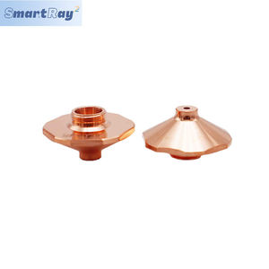 Boquillas de corte láser de fibra 3D D32 D28 de cobre T2 doble individual para cabezal de corte láser <span class=keywords><strong>DNE</strong></span> - Product Image 3