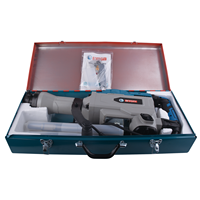 Martillo Demoledor Eléctrico Industrial de 1500W, Martillo Perforador SDS Max, Martillo Demoledor de Alta Resistencia, Martillo de Impacto para Concreto