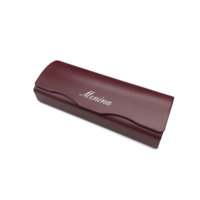 Étui à lunettes pliable en cuir PU magnétique, étui rigide pour lunettes, boîte de rangement pliable unisexe