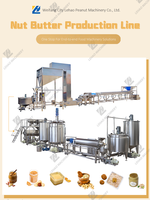 Machine à fabriquer du beurre de noix, moulin à pâte d'amandes, ligne de production de sauce aux noisettes et aux cacahuètes, machine à tahini