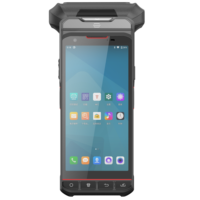 Precios de fábrica 5,5 pulgadas PDA Android 13 1D 2D UHF Rfid escáner de código de barras PDA móvil para gestión de inventario PDA de mano resistente