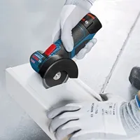 Meuleuse d'angle sans fil Bosch GWS 12V-76, moteur sans balais 12V, meuleuse d'angle lithium-ion, professionnelle