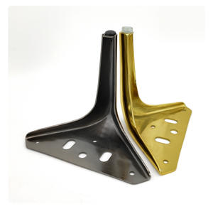 ขาเฟอร์นิเจอร์ทรงสี่เหลี่ยมคางหมูเหล็กสีทองทรงเรียวทันสมัย-ติดตั้งง่ายสำหรับโซฟา เตียง โต๊ะ เก้าอี้-แบรนด์ GQK - Product Image 4