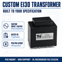 Transformateur de puissance industriel compact EI30 en pot, basse fréquence, 220V vers 12V, pour équipement de contrôle, transformateur abaisseur pour carte de circuit imprimé