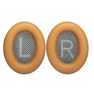 Coussinets d'oreille de remplacement en cuir protéiné multicolores avec mousse à mémoire de forme pour les écouteurs <span class=keywords><strong>Bose</strong></span> <span class=keywords><strong>QC35</strong></span> <span class=keywords><strong>QC35</strong></span> <span class=keywords><strong>II</strong></span> QC25 QuietComfort - Product Image 5