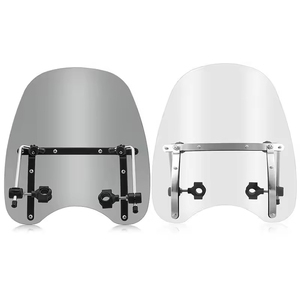 Déflecteurs de vent modifiés pour moto, pare-brise pour <span class=keywords><strong>Harley</strong></span> <span class=keywords><strong>Davidson</strong></span> - Product Image 2