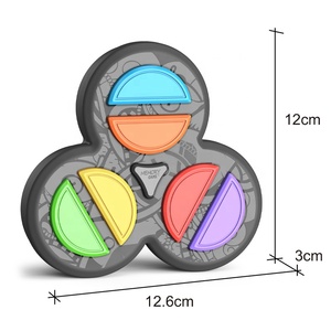 Pin hoạt động tay Báo Chí tốc độ và bộ nhớ trò chơi máy đồ chơi ngón tay âm nhạc đàn piano đồ chơi whack-a-nốt ruồi trò chơi 3 + tuổi - Product Image 3