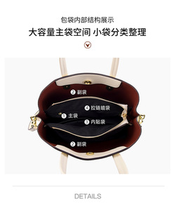 Bolsos de Mano Estampados para Mujer, Bolso Tote Elegante de Lujo, Bolso Bandolera de Moda para Mujer, Bolso de Hombro Tipo Sling para Dama - Product Image 4