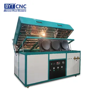 BYTCNC bath tub acrylic vacuum forming machine and making advertising letters vacuum molding forming machine