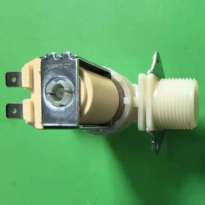 Válvula Solenoide de Entrada de Agua de Estilo Europeo, de Una Vía, Seis Puntos Paralelos, de Nailon PA, para Lavavajillas, Máquina de Hielo, Repuestos para Lavadora - Product Image 4