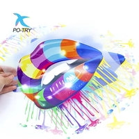 Película de Transferencia Térmica PET Rollo a Rollo 50cmx100m/50m Soluble en Agua Impresión UV a Baja Temperatura para Aplicaciones DTF