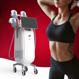 New Styles <strong>EMS</strong> 4 Handle 15 tesla Rf <strong>Ems</strong> Slim Muscle Building Machine Body Contourng <strong>Ems</strong> Body Sculpting Machine for Salon - Product Image 1