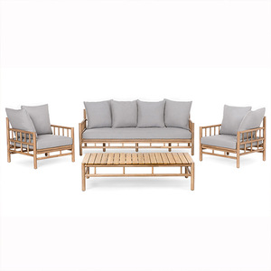 Conjunto <span class=keywords><strong>de</strong></span> Sofás <span class=keywords><strong>de</strong></span> Ratán <span class=keywords><strong>Modernos</strong></span> para Exteriores, Resistentes a la Intemperie, Duraderos, Personalizables, para Villas, Casas <span class=keywords><strong>de</strong></span> Huéspedes, Hoteles, Patios, Jardines y Terrazas - Product Image 1
