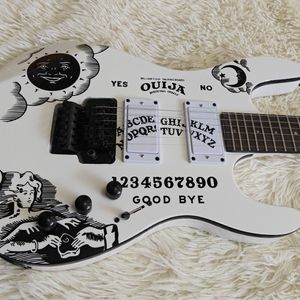 Guitarra Eléctrica Premium Estilo <span class=keywords><strong>ESP</strong></span> Diosa Blanca de la Luna, de Alta Gama y Elegante, Perfecta para Actuaciones en Escenario y Espectáculos en Vivo - Product Image 3