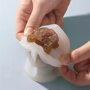 Moule à glaçons en silicone écologique 2024, design dessin animé, pour bière et crème glacée, blanc, Youngs - Product Image 6
