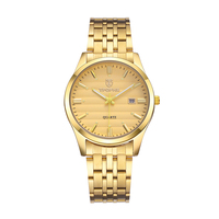 Ensemble de montres pour couple homme et femme de style classique, mouvement à quartz, montre de luxe pour les amoureux