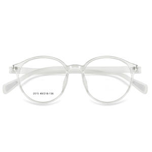 กรอบแว่นตาไทเทเนียมน้ำหนักเบาพิเศษโทรอกซ์ 6g ทรงกลมเต็มกรอบ ดีไซน์น้ำหนักเบาสำหรับทุกเพศสไตล์เกาหลี - Product Image 2