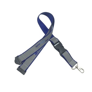 Correa Reflectante de Alta Gama para Cinturón de Seguridad de Avión QM, Impresión Serigráfica, Cordones Reflectantes Personalizados con Logotipo - Product Image 3