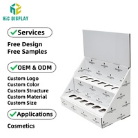Présentoir de maquillage, présentoir de parfum, produits cosmétiques, vernis à ongles, brillant à lèvres, soins de la peau, présentoirs de produits, comptoir