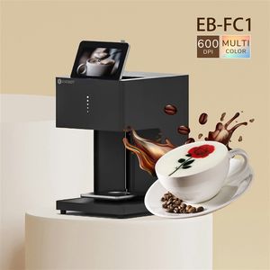 Imprimante à café automatique EVEBOT EB-FC1, nouvelle machine d'impression 3D alimentaire pour boissons, impression de selfie sur mousse de lait comestible, garantie 1 an - Product Image 1