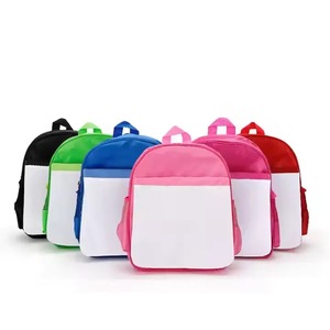 Sublimation Bag Backpack School Promotional Gifts Blank School Backpack with Customizable Designs