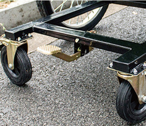 Factery Prijs Outdoor <span class=keywords><strong>Plastic</strong></span> 400L Mobiele Kar Recycling Compost Vuilnis Opslag Afvalbakken Met Wielen - Product Image 3