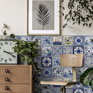 Carreau <span class=keywords><strong>de</strong></span> dosseret en <span class=keywords><strong>PVC</strong></span> imperméable à l'huile carreaux auto-adhésifs autocollant bricolage épissage peler et <span class=keywords><strong>coller</strong></span> panneaux muraux pour <span class=keywords><strong>salle</strong></span> <span class=keywords><strong>de</strong></span> <span class=keywords><strong>bain</strong></span> - Product Image 5